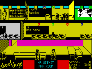 Skool Daze screenshot 3 for ZX Spectrum